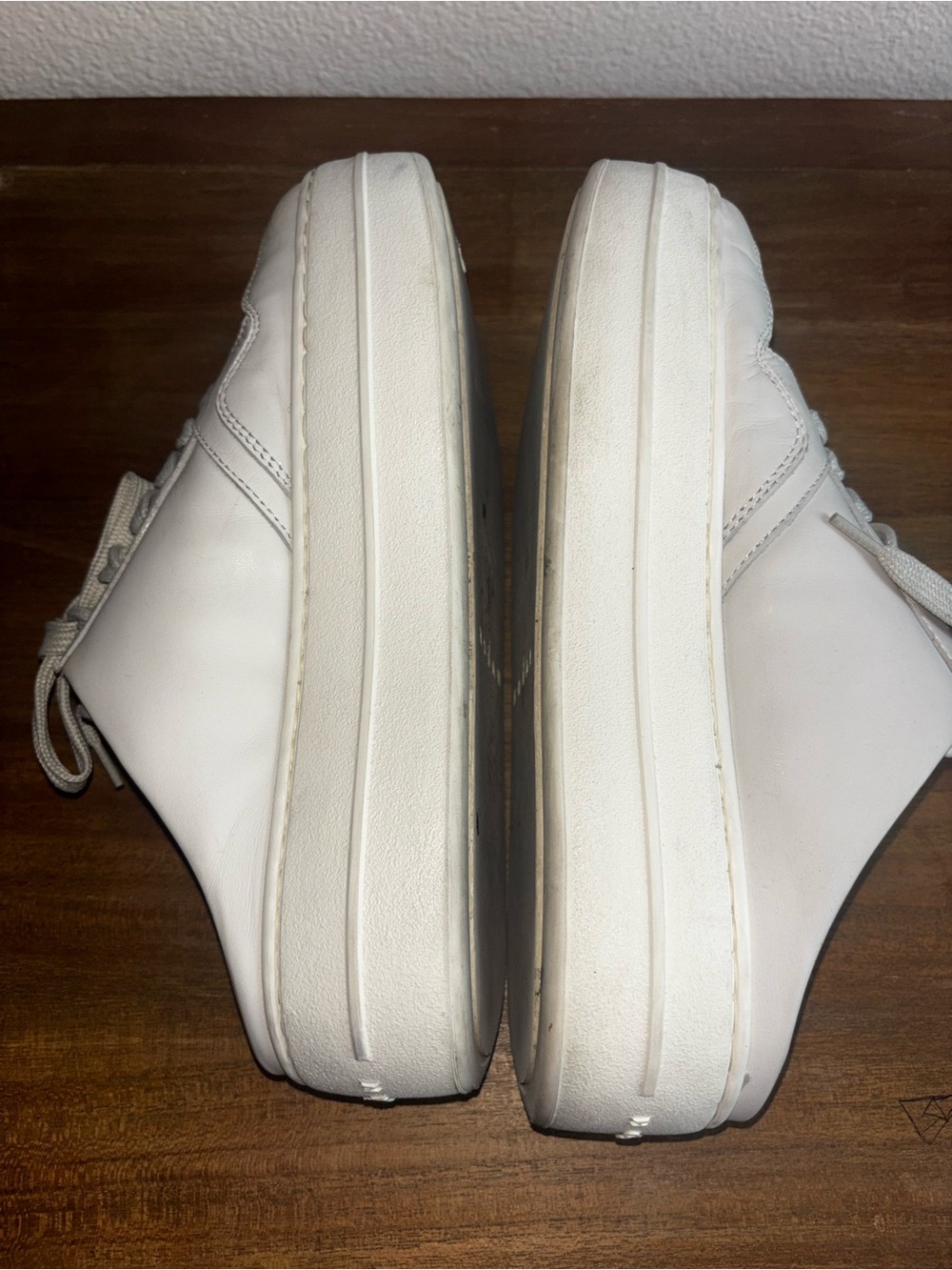 HOGAN Cream Platform Mule Sneaker 9.5 - Picture 5 of 6